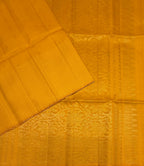 VST312 - yellow color body , pallu,blouse - Pure silk saree
