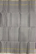 VSCB664 - violet color body , pastel lavender color pallu , blouse - Pure silk saree