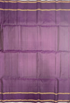 VSCB659 - dark purple color body , dark violet color pallu , blouse - Pure silk saree