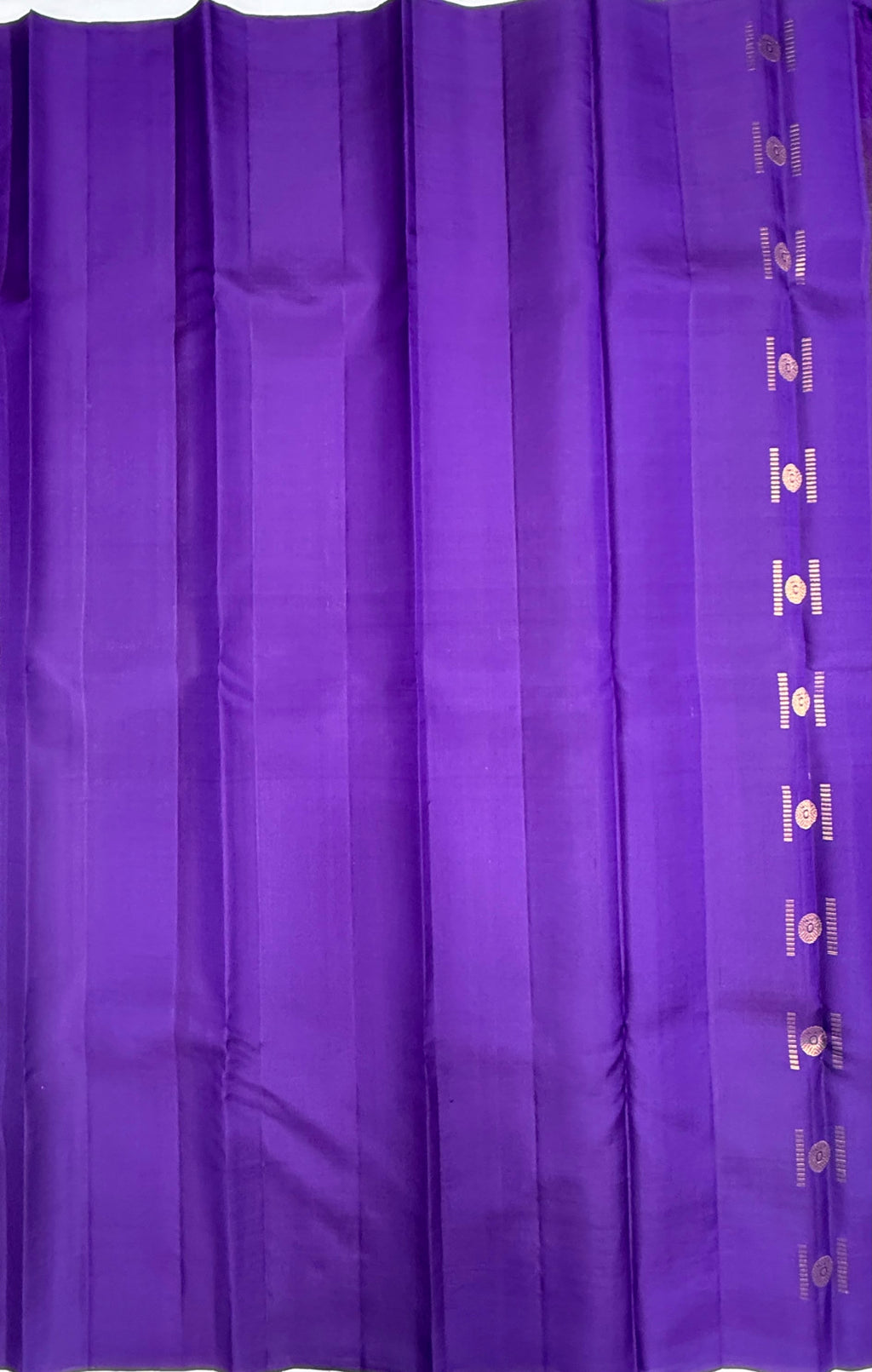 VSCB673 - dual yellow with violet color body , dark violet color pallu , blouse - Pure silk saree