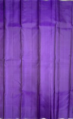 VSCB692 - green color body , violet color pallu , blouse - Pure silk saree