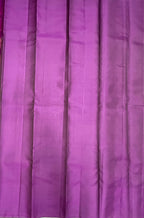 VSCB697 - green color body , violet color pallu , blouse - Pure silk saree