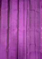 VSCB699 - dark grey color body , violet color pallu , blouse - Pure silk saree
