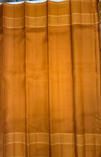 VSF1152 - purple color body , mustard color pallu,blouse - Pure silk saree