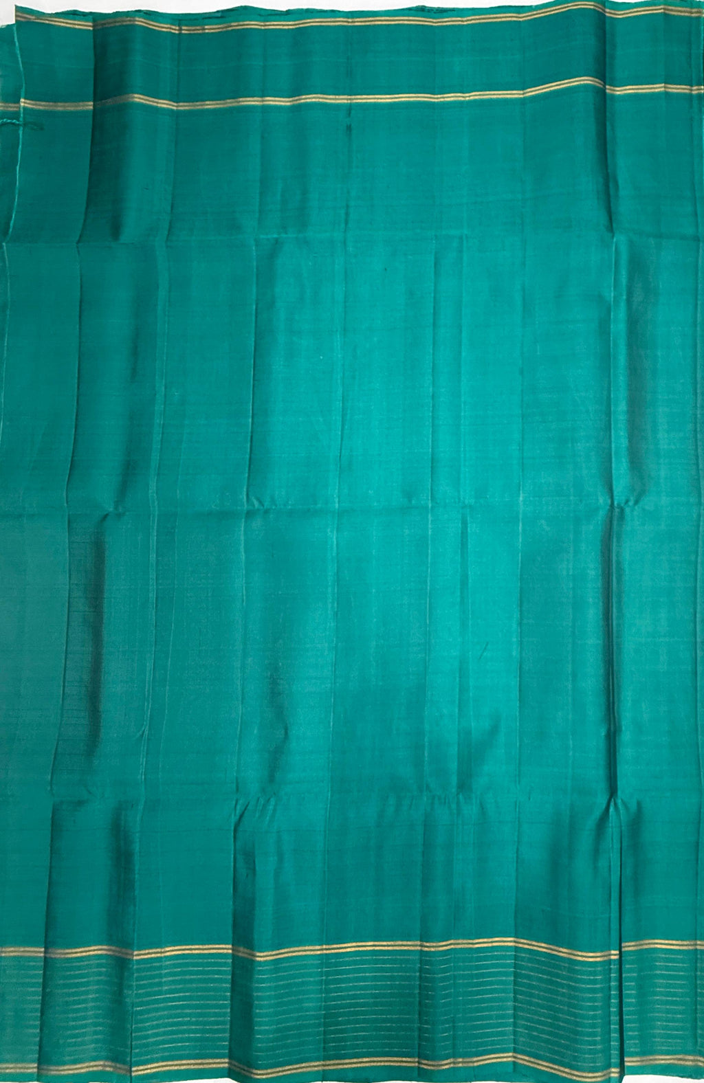 VSF1159 - grey color body , peacock blue color pallu,blouse - Pure silk saree