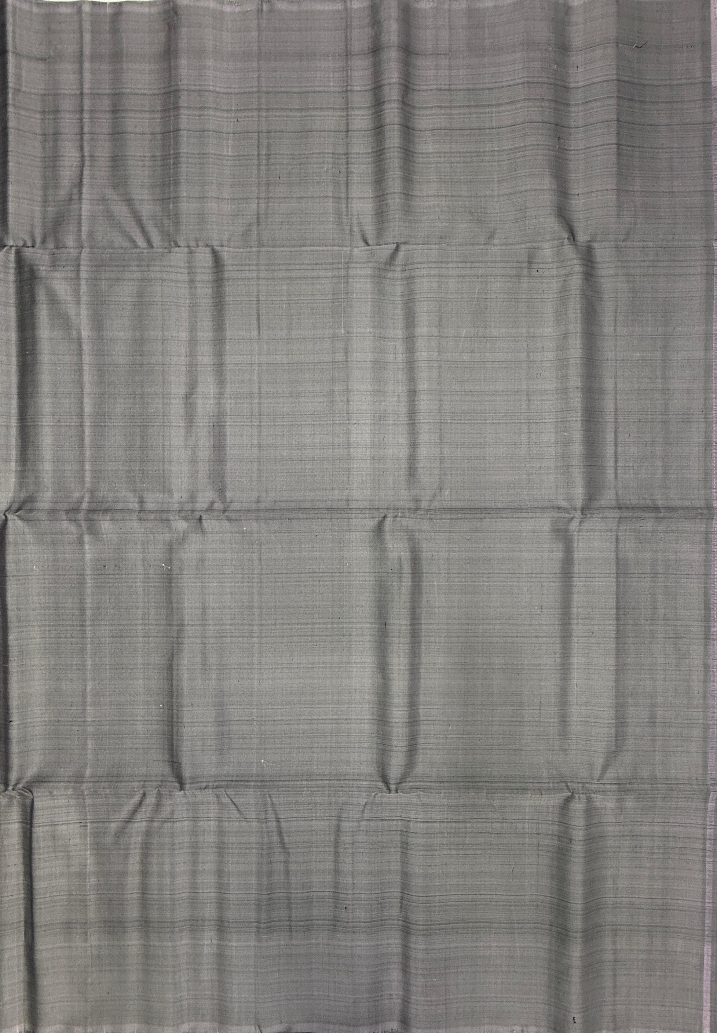 VSF1211 - violet color body , pastel lavender color pallu,blouse - Pure silk saree