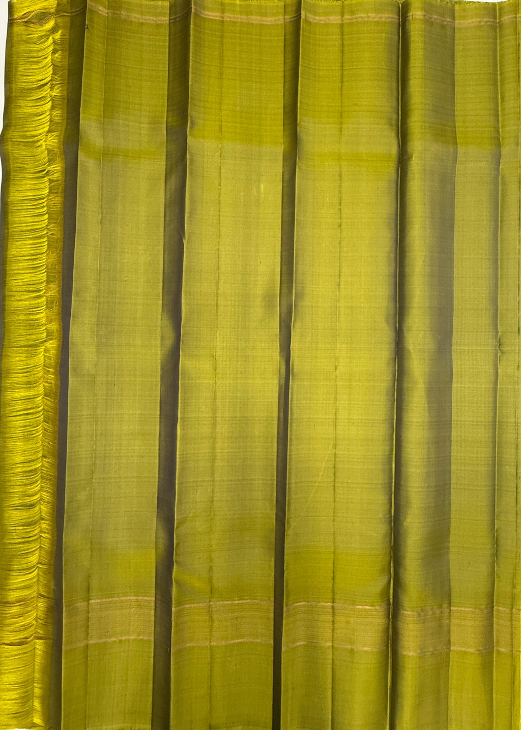 VSF1218 - peacock blue color body , oliove with violet color pallu,blouse - Pure silk saree