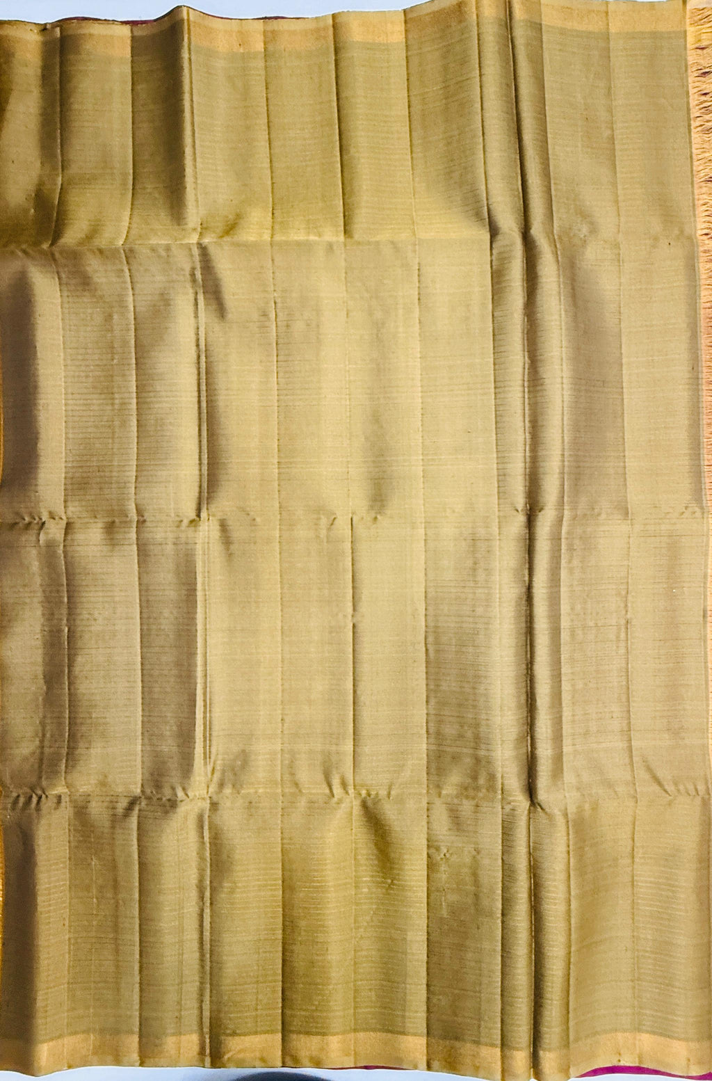 VSF1232 - purple color body , beige color pallu,blouse - Pure silk saree