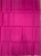 VSBL421 - violet color body , rani pink color pallu , blouse - Pure silk saree