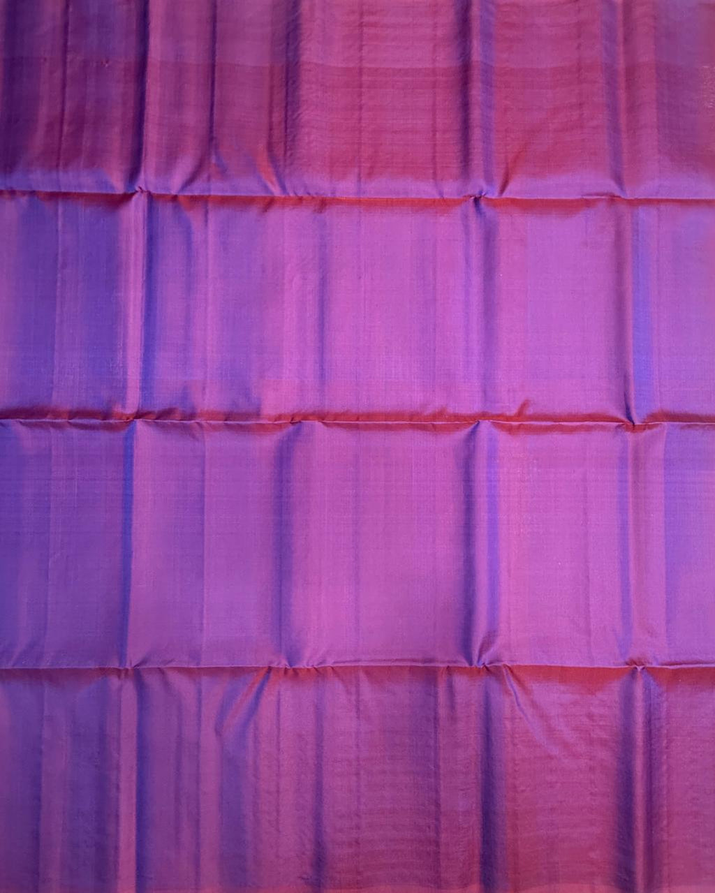 VSBP114 - blue with red color body , pallu,blouse - Pure silk saree