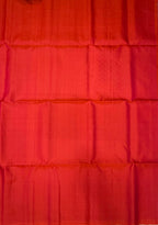 VST320 - pinkish orange color body , pallu , blouse - Pure silk saree