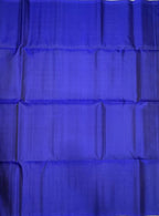 VST322 - royal blue color body , pallu , blouse - Pure silk saree