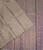 VSBL433 - light onion color body , multi color pallu , blouse - Pure silk saree