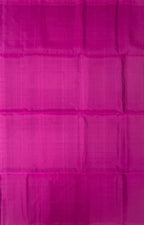 VSBL424 - dark green color body , rani pink color pallu , blouse - Pure silk saree