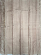 VSBL435 - light peach color body , pallu , blouse - Pure silk saree