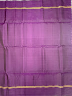 VSA685 - violet color body , pallu , blouse pure silk saree