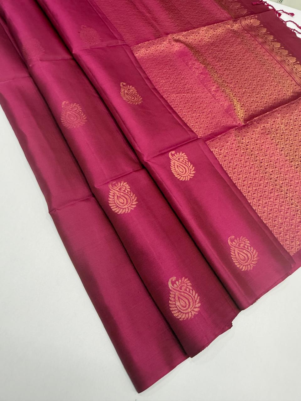 VSM497 - light purple color body , pallu , blouse