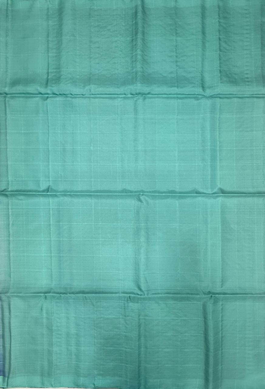 VSM503 - violet color body , sea blue color pallu , blouse&nbsp;