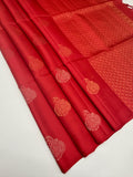 VSM511 - red color body , pallu , blouse&nbsp;