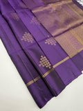 VSM515 - violet color body , pallu , blouse&nbsp;