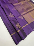 VSM515 - violet color body , pallu , blouse&nbsp;