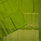 VSM517 - olive green color body , pallu , blouse.