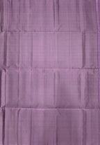 VSM526 - navy blue color body , lavender color pallu , blouse.