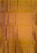 VSM530 - red color body , yellow color pallu , blouse.