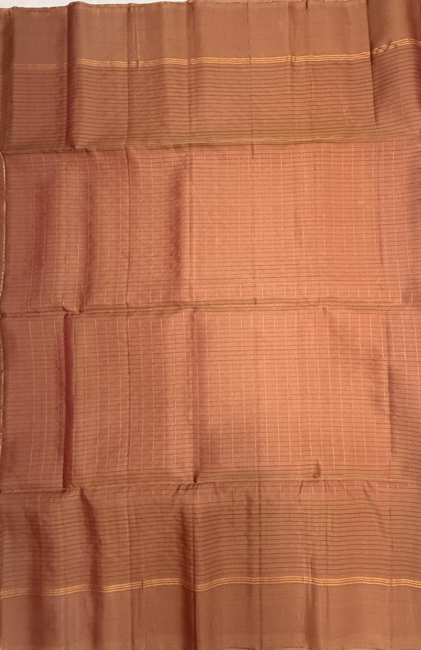VSM532 - purple color body , onion pink color pallu , blouse.