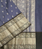 VSAS1422 - lavender color body, pallu , blouse.