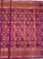 VSAS1436 - dual green color body, dual pink color pallu , blouse.