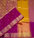 VSAS1510 - dual pink color body, pallu , blouse.