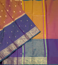 VSAS1515 - dual pink with violet color body, pallu , blouse.