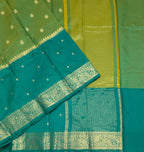 VSAS1518 - dual green color body, pallu , blouse.