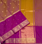 VSAS1523 - dual pink color body, pallu , blouse.