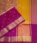 VSAS1525 - dual pink color body, pallu , blouse.