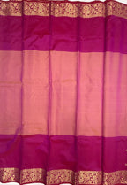 VSAS1525 - dual pink color body, pallu , blouse.