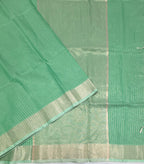 VSAS1544 - turquoise blue color body, pallu , blouse.