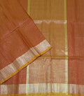 VSAS1542 - yellow with red color body, pallu , blouse.
