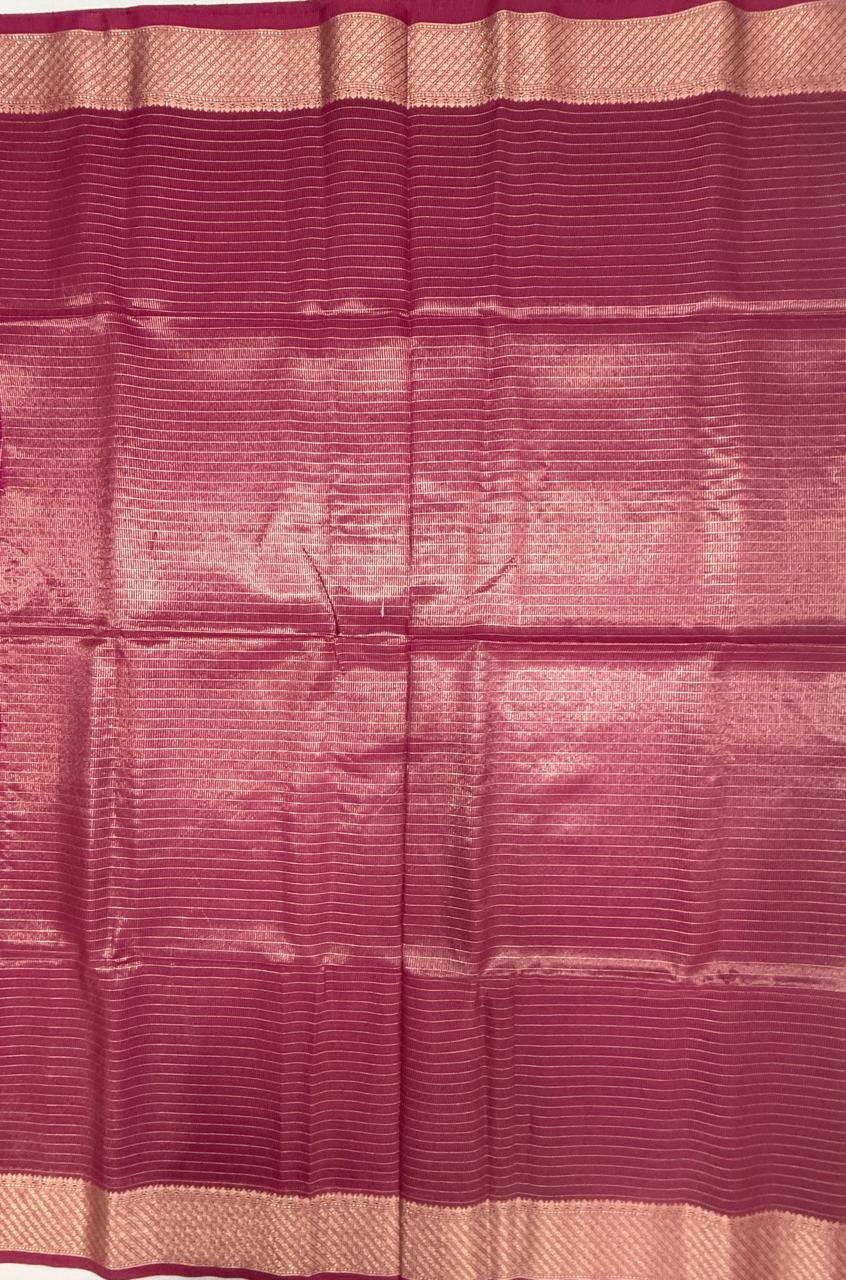 VSAS1543 - purple color body, pallu , blouse.
