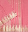 VSAS1539 - pink color body, pallu , blouse.