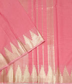 VSAS1539 - pink color body, pallu , blouse.