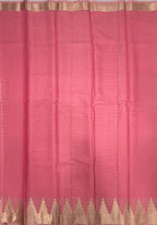 VSAS1539 - pink color body, pallu , blouse.