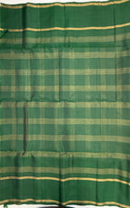 VSF1254 - light purple color body , green color pallu,blouse - Pure silk saree