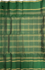 VSF1255 - maroon color body , green color pallu,blouse - Pure silk saree