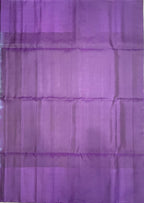 VSF1263 - pastel blue color body , violet color pallu,blouse - Pure silk saree