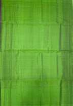 VSF1270 - violet color body , green color pallu,blouse - Pure silk saree