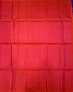 VSF1288 - pinkish orange color body , pallu,blouse - Pure silk saree