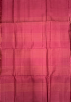 VSF1330 - light pink color body , dusky pink color pallu,blouse - Pure silk saree