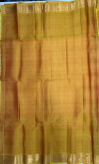 VSF1348 - magenta color body , yellow color pallu,blouse - Pure silk saree